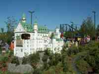 Neuschwanstein Castle made of Lego pieces