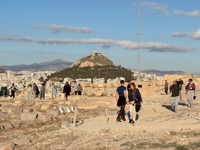 Mount Lycabettus from Acropolis