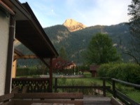 View from hotel