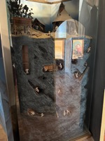Display at mine museum