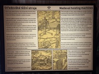 Display in mine museum