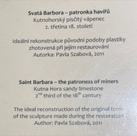 Display in mine museum