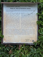 Sign about silver mine