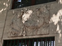 Old communist mural