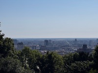 View from Slavín Memorial