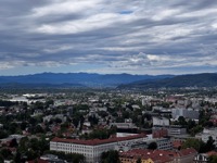 View from Ljubljana Castle