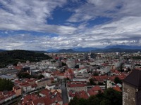 View from Ljubljana Castle