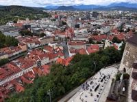 View from Ljubljana Castle